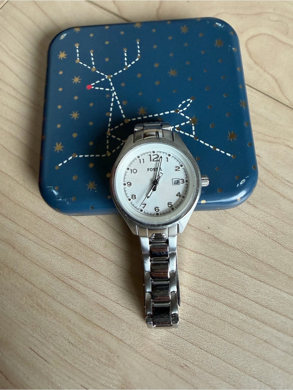 Fossil Women’s Silver Stainless Steel Watch - Silver